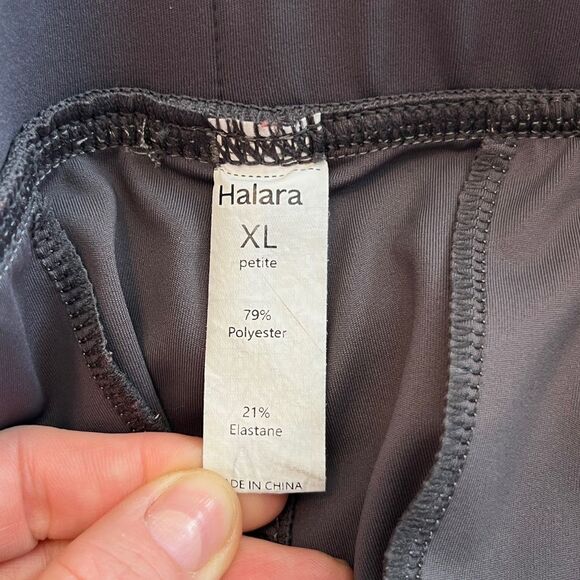 Halara Flex DayStretch High Waisted Pocket Straight Leg Work Pant Gray XL Petite - Picture 7 of 12